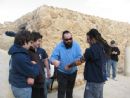 Tefillin with Israeli Rastafarian @ Masada